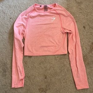 Gymshark vital seamless long sleeve crop top